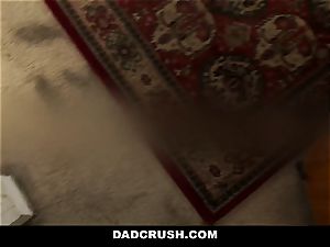 DadCrush - sizzling Step-Daughter smacked