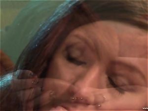 Maddy OReilly gets her facehole crammed with gigantic jizm