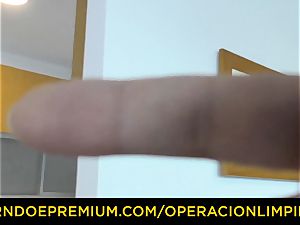 OPERACION LIMPIEZA - lesbian domme foreplay with maid